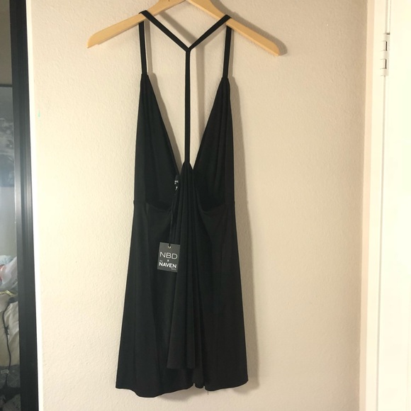 NBD X Naven Twins Sugar Sugar plunging dress - Picture 5 of 5